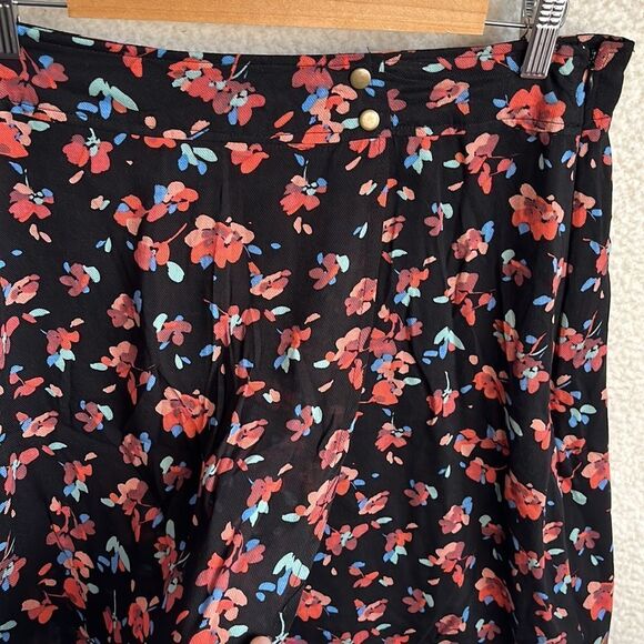 Tulle Skirt Girl XL Floral‎ Faux Wrap - Picture 4 of 9